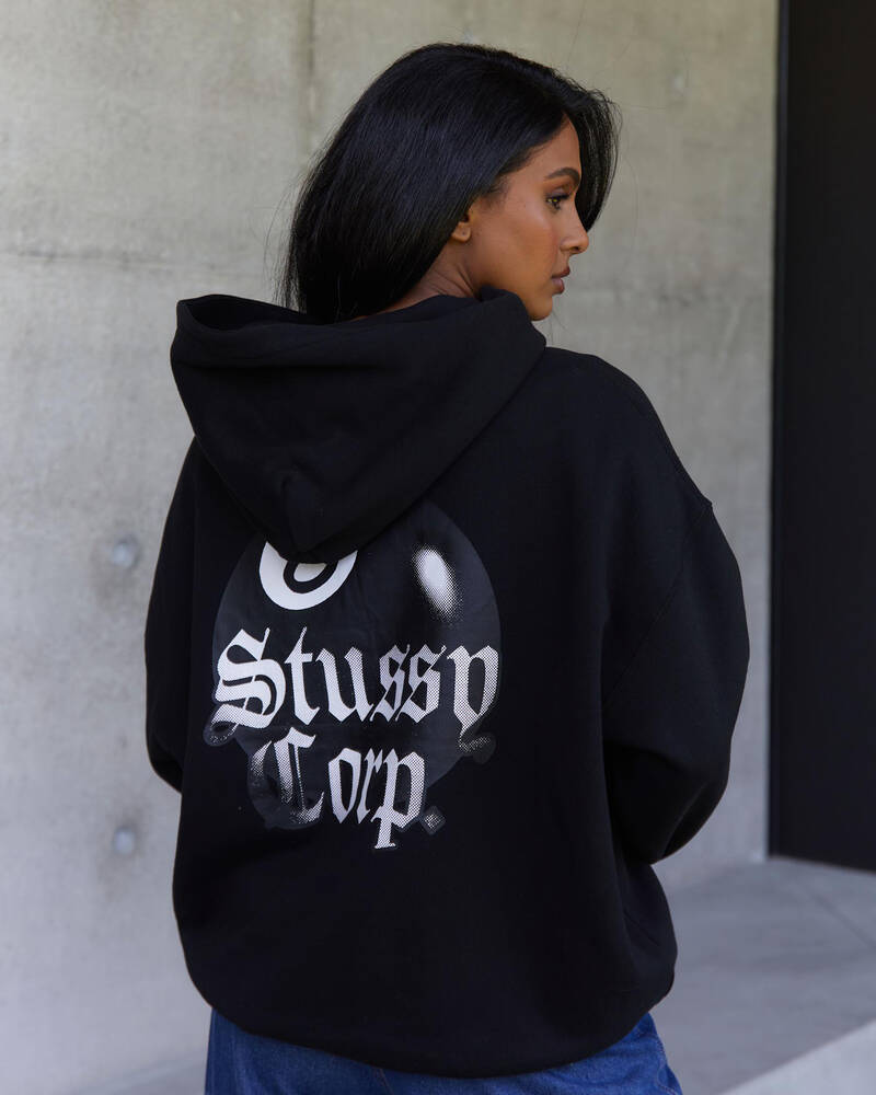 Stussy 8 Ball Oversized Hoodie for Womens