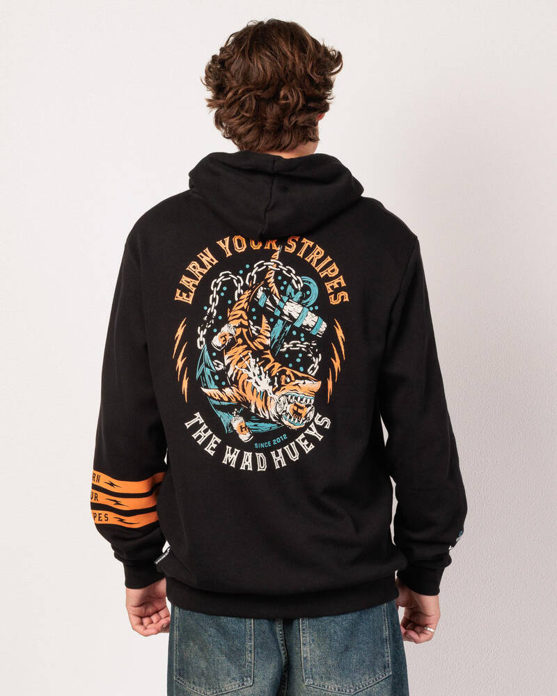 The Mad Hueys Earn Stripes Hoodie for Mens