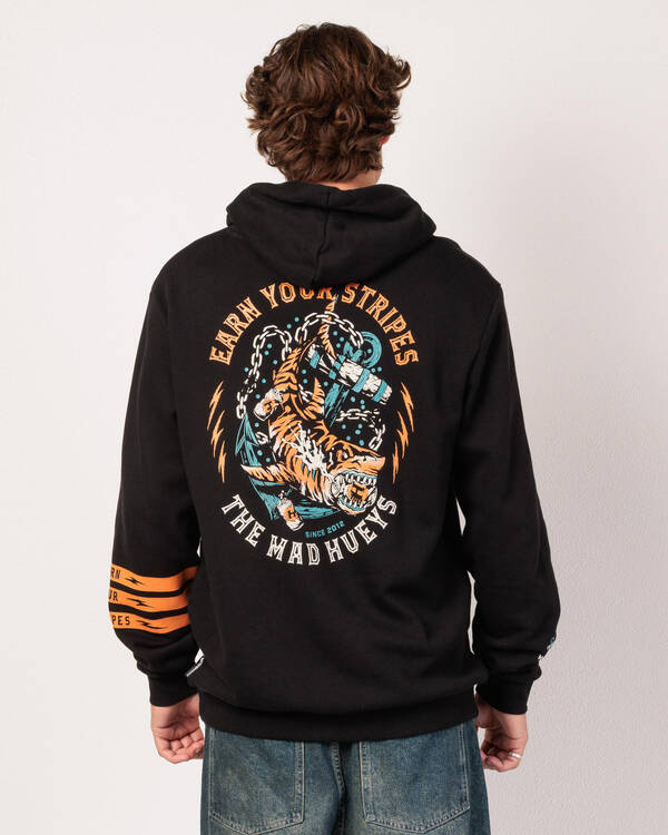 The Mad Hueys Earn Stripes Hoodie for Mens