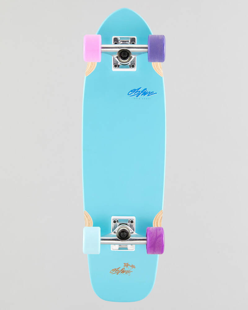 OBfive Breezy Tie Dye 28" Cruiser Skateboard for Womens