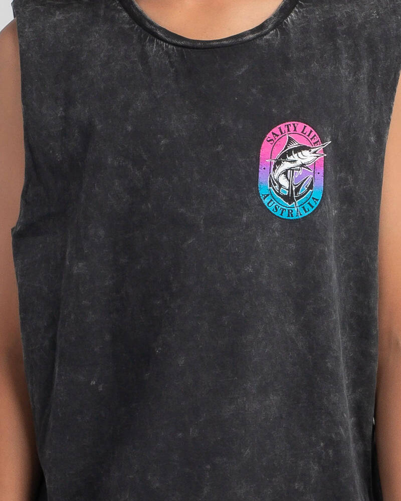 Salty Life Boys' Cheers Muscle Tank for Mens