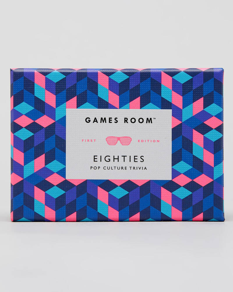 Get It Now 80s Pop Culture Trivia Game for Unisex