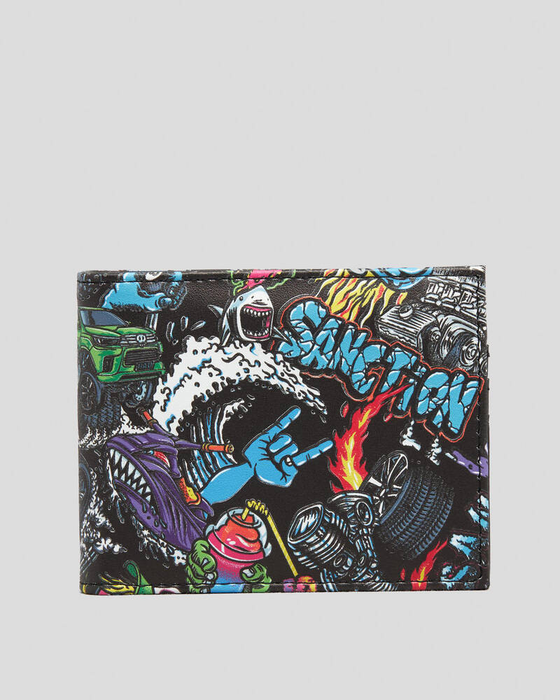 Sanction Fireball PU Wallet for Mens