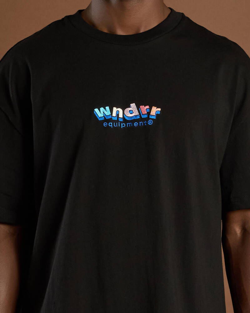 Wndrr Blocked Box Fit T-Shirt for Mens
