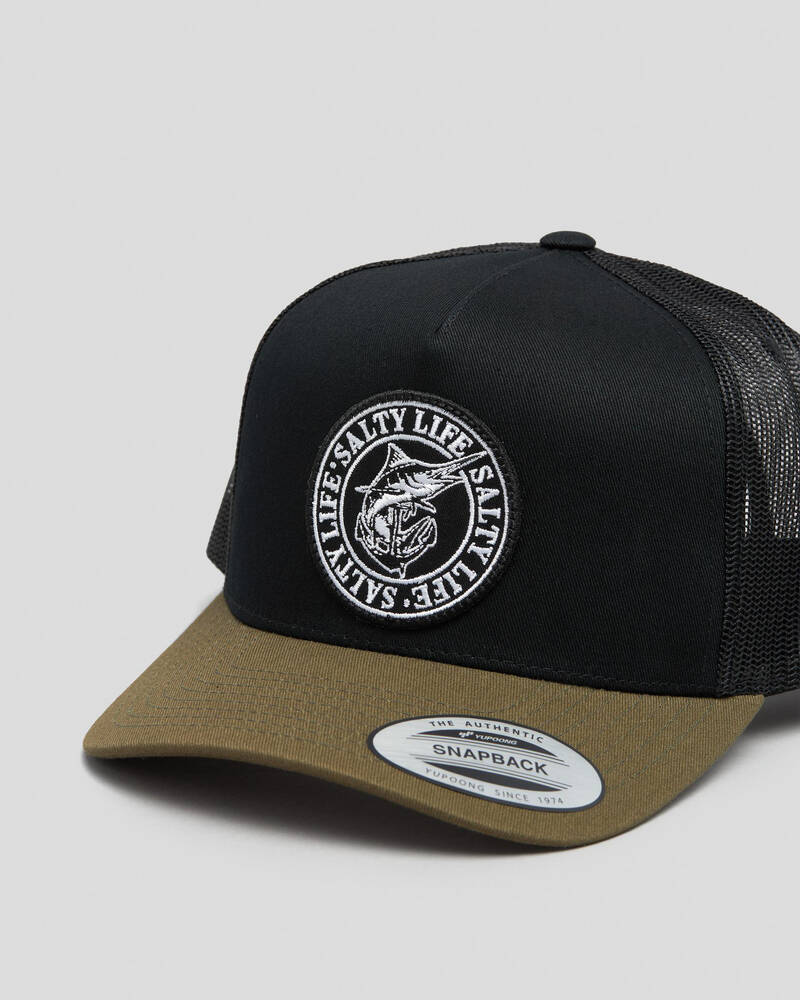 Salty Life Once Bitten Trucker Cap for Mens