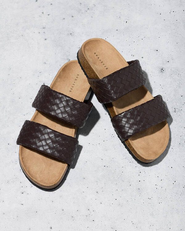 Ava And Ever Sorrento Slide Sandals for Womens