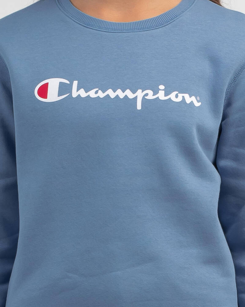 Champion Girls' Logo Sweatshirt for Womens