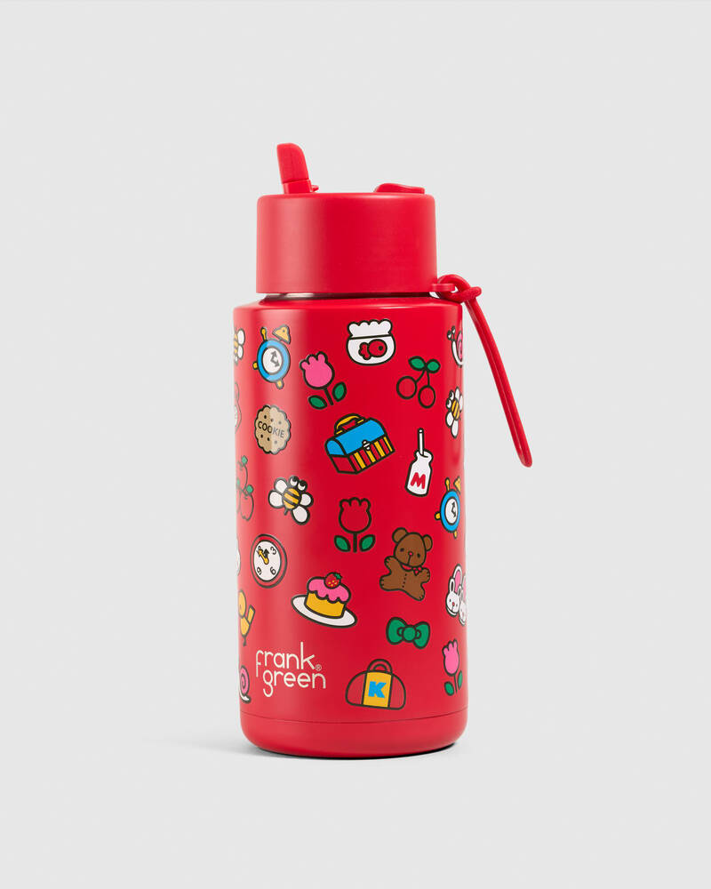 Frank Green 34oz Hello Kitty Reusable Bottle with Flip Straw Lid for Unisex