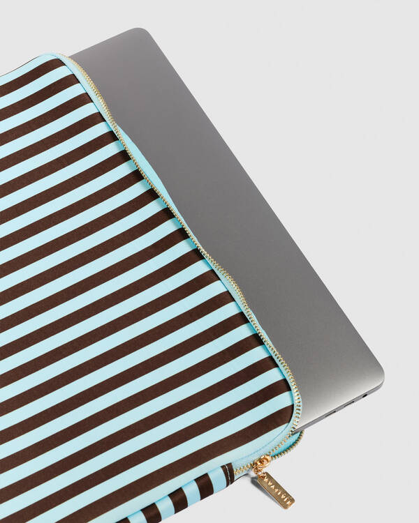 Ava And Ever Stripe Laptop Sleeve for Womens