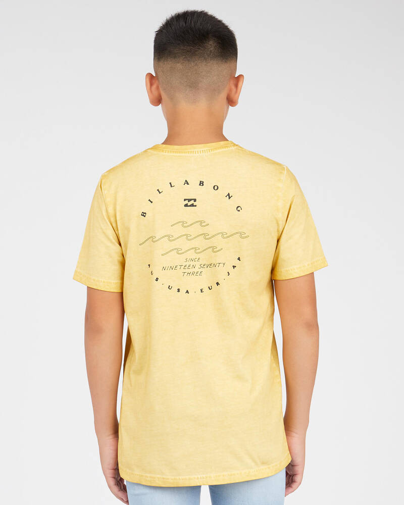 Billabong Boys' Wavy Davy T-Shirt for Mens