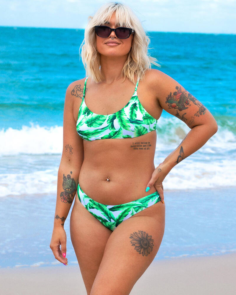 Topanga Mya Palms Bikini Top for Womens