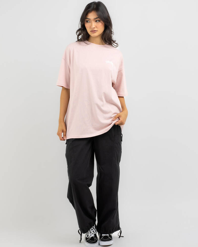 Stussy Fluffy Dice Relaxed T-Shirt for Womens