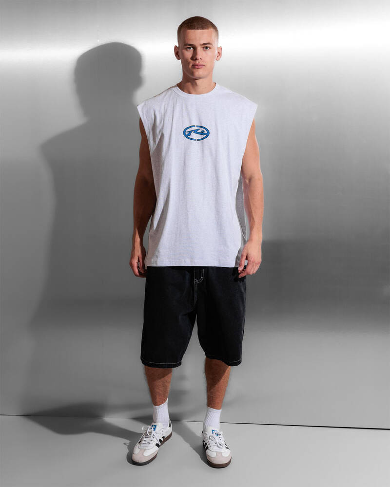 Rusty Turbo Muscle Tank for Mens