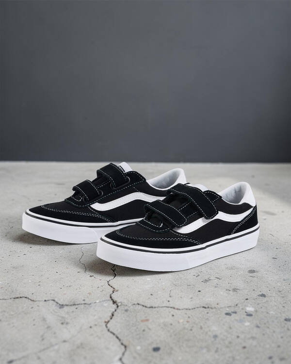 Vans Boys' Brooklyn Ls V Suede/Canvas Shoes for Mens
