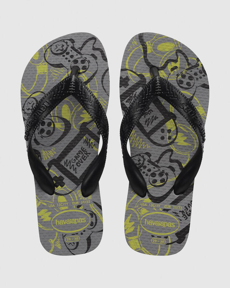 Havaianas Kids' Top Athletic Gaming Thongs for Mens