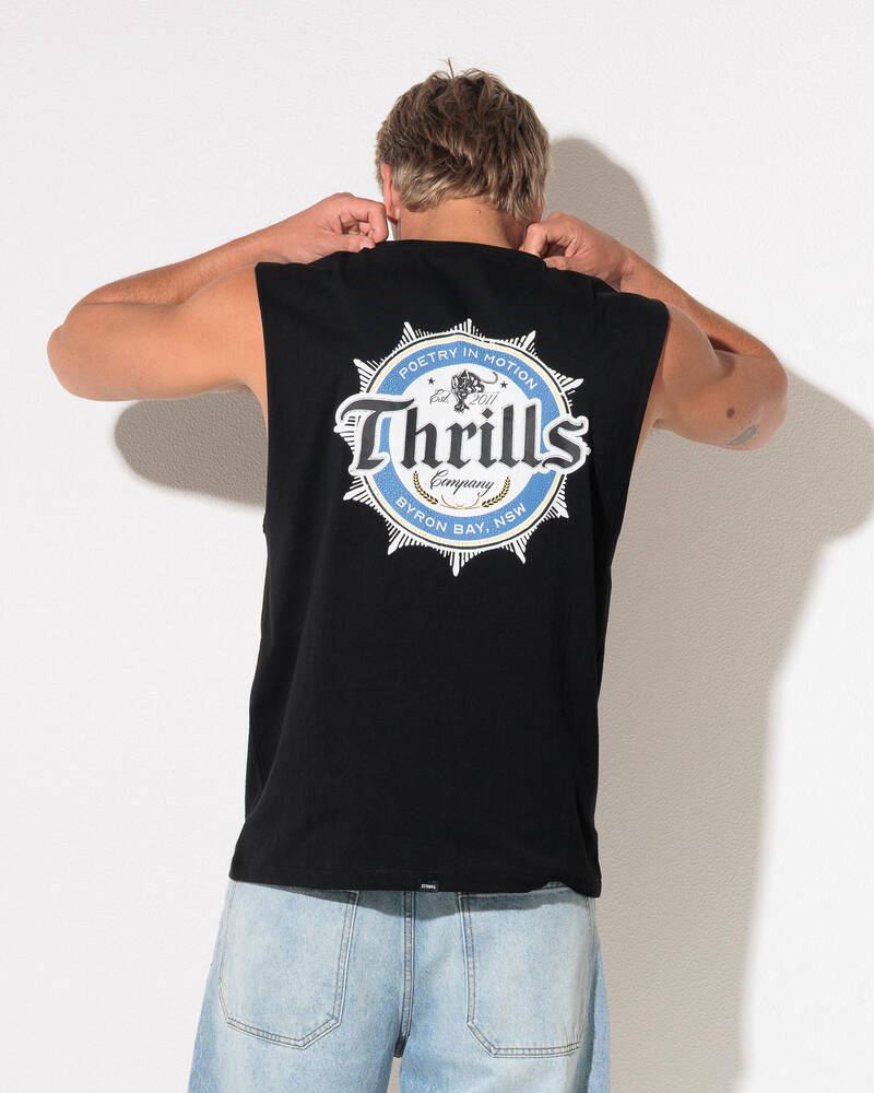Thrills Twist Off Merch Muscle Tank for Mens