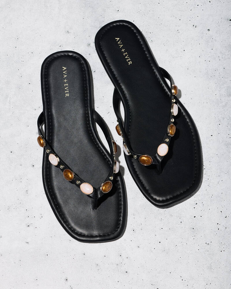 Ava And Ever Topaz Thong Sandals for Womens