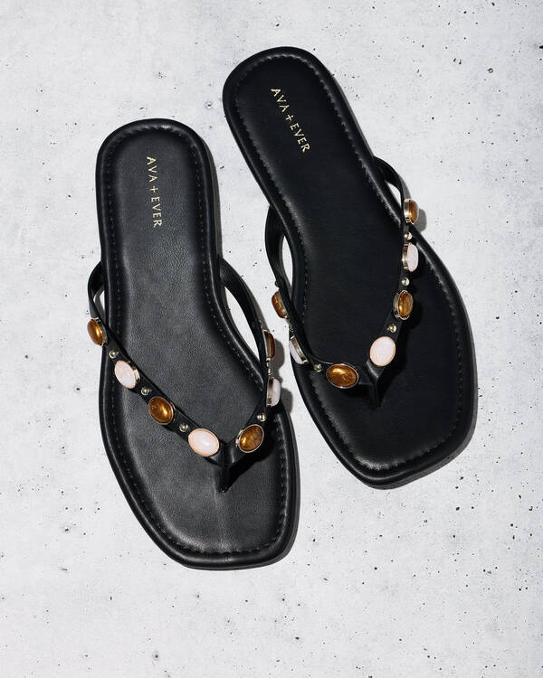 Ava And Ever Topaz Thong Sandals for Womens