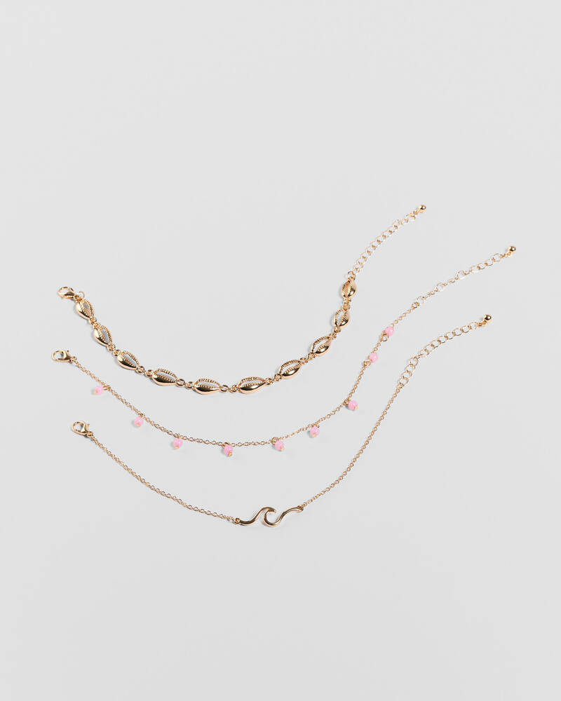 Karyn In LA Kenzie Anklet Pack for Womens