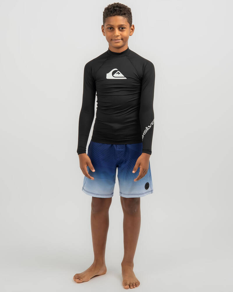 Quiksilver Boys' All Time Long Sleeve Wet Shirt for Mens