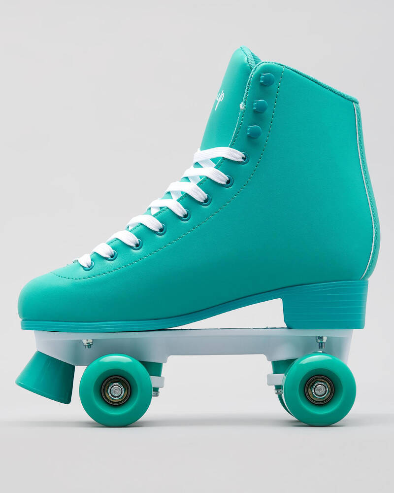 Whip Roller Skates Laced Quad Rollerskates for Unisex