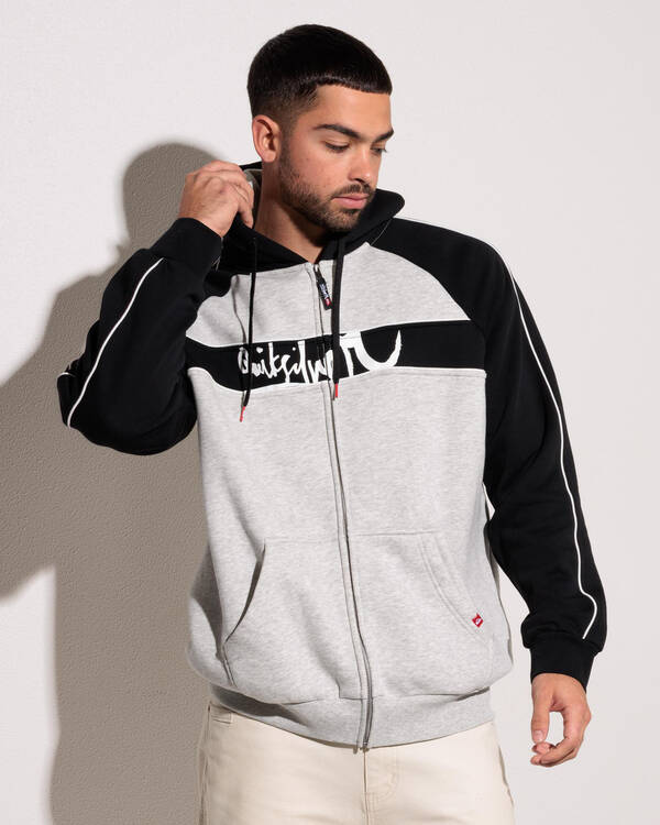 Quiksilver YG Operator Zip Through Hoodie for Mens