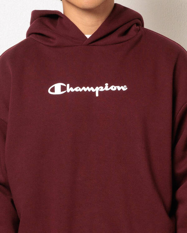 Champion Puff Script Hoodie for Mens