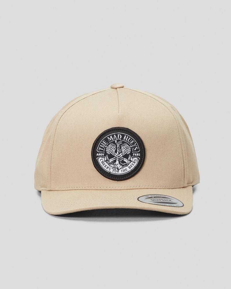 The Mad Hueys Cheers For The Beers Twill Snapback Cap for Mens