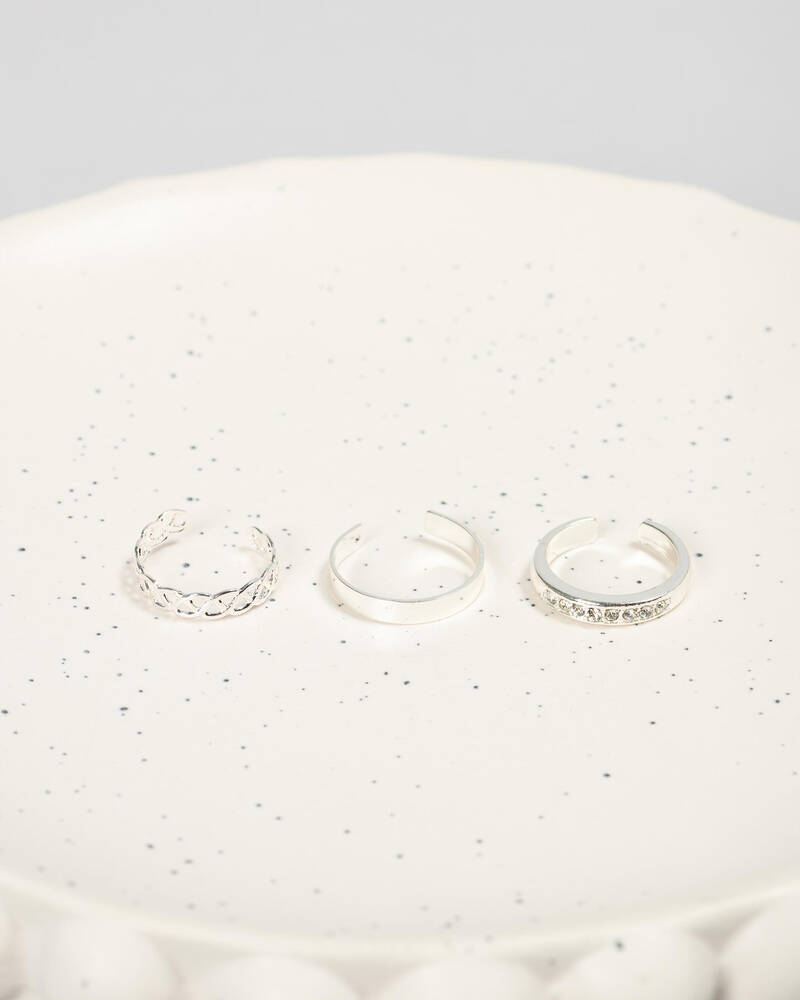 Karyn In LA Kaylene Toe Ring Pack for Womens