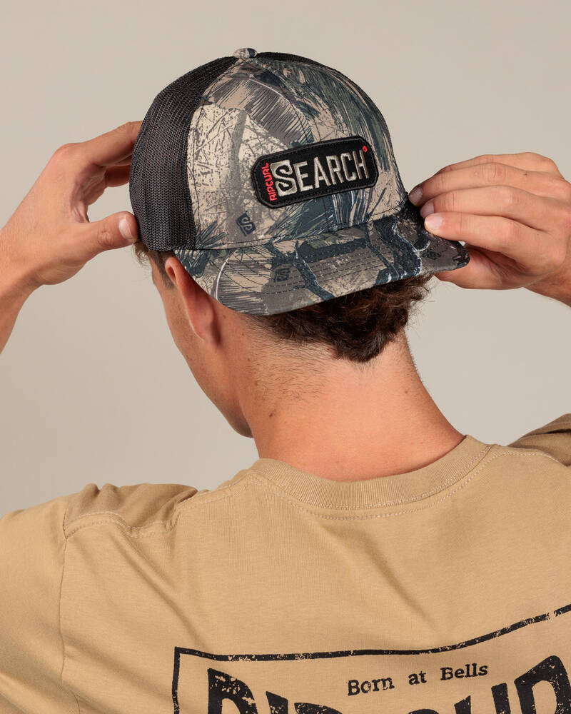 Rip Curl Search Camo Trucker Cap for Mens