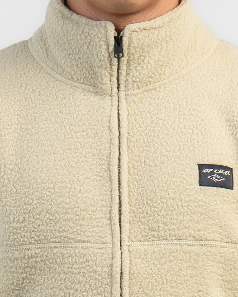 Rip Curl Rincon Zip Crew Polar Fleece Jacket for Mens