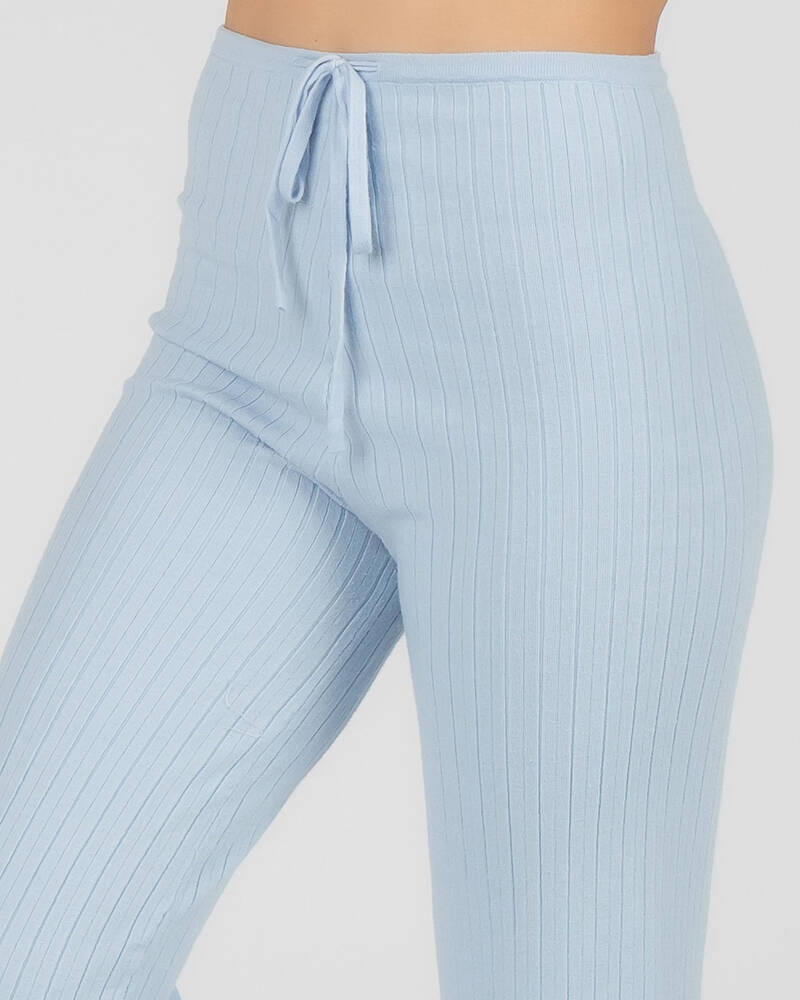 Rose Bullet Felicity Knit Pants for Womens