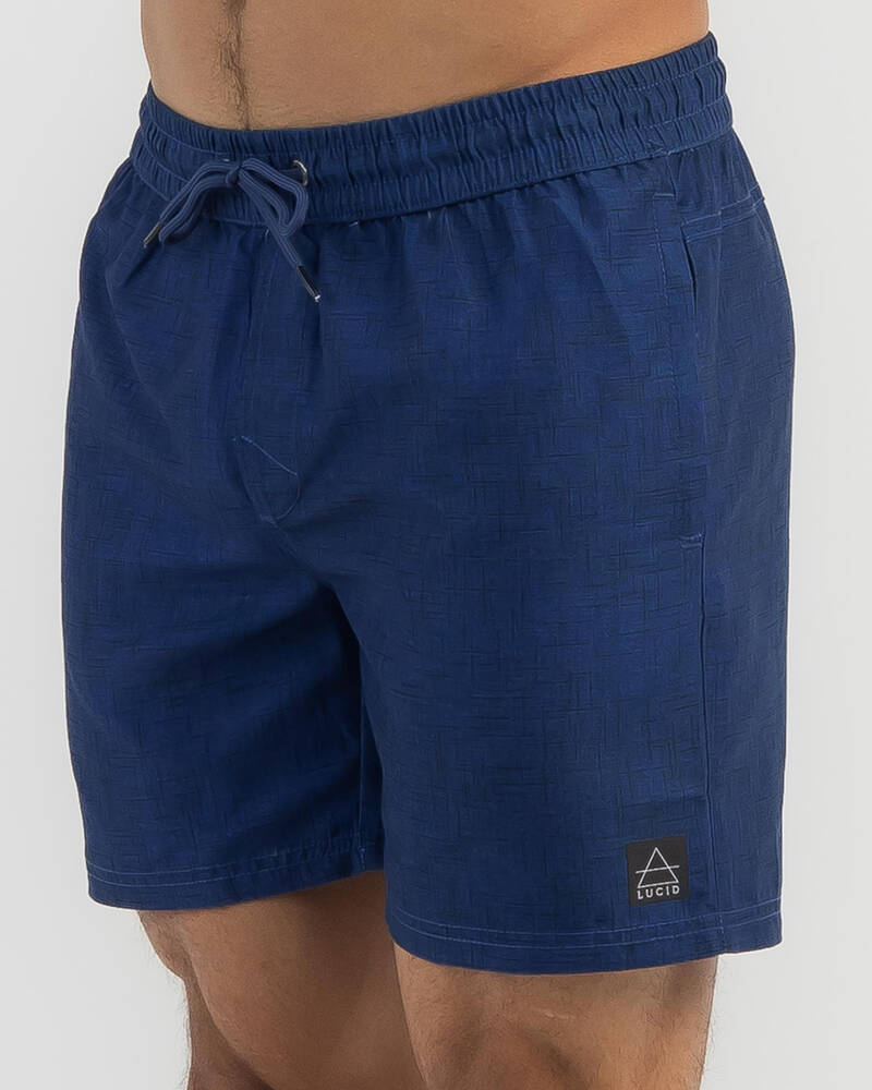 Lucid Coding Elastic Waist Shorts for Mens