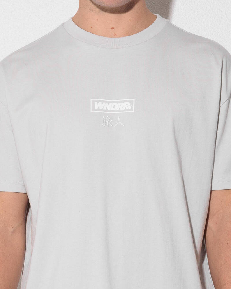 Wndrr Shodo Box Fit T-Shirt for Mens