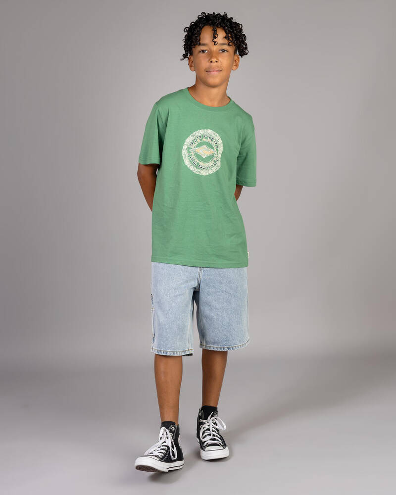 Rip Curl Boys' Tropic Daze Mandala T-Shirt for Mens