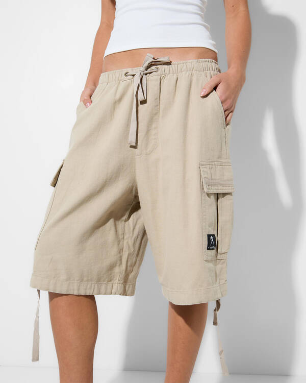 River Low Rise Baggy Cargo Shorts