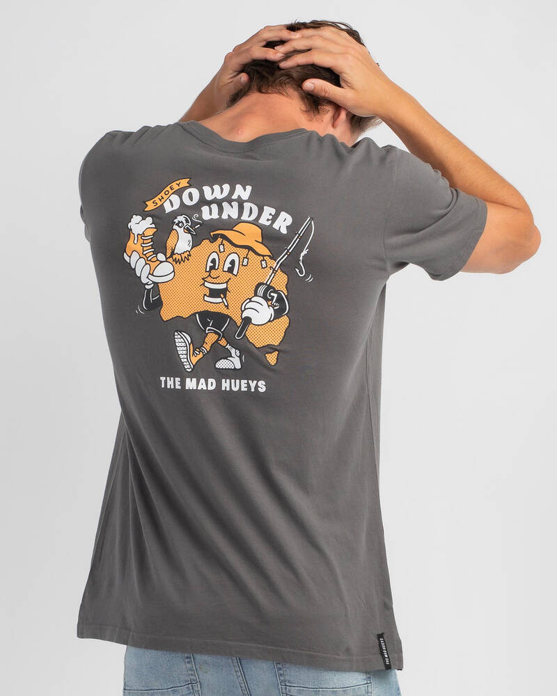 The Mad Hueys Shoey Down Under T-Shirt for Mens