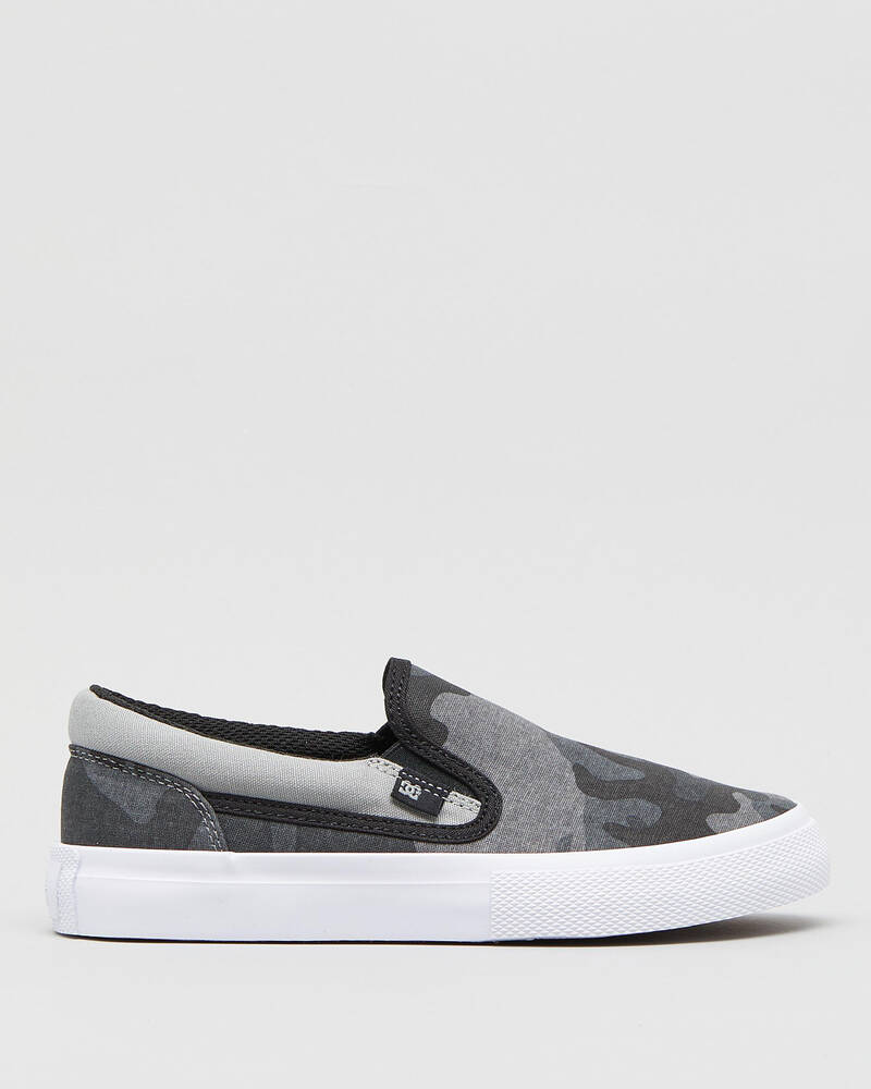 DC Shoes Junior Boys' Manual Slip-On Shoes for Mens