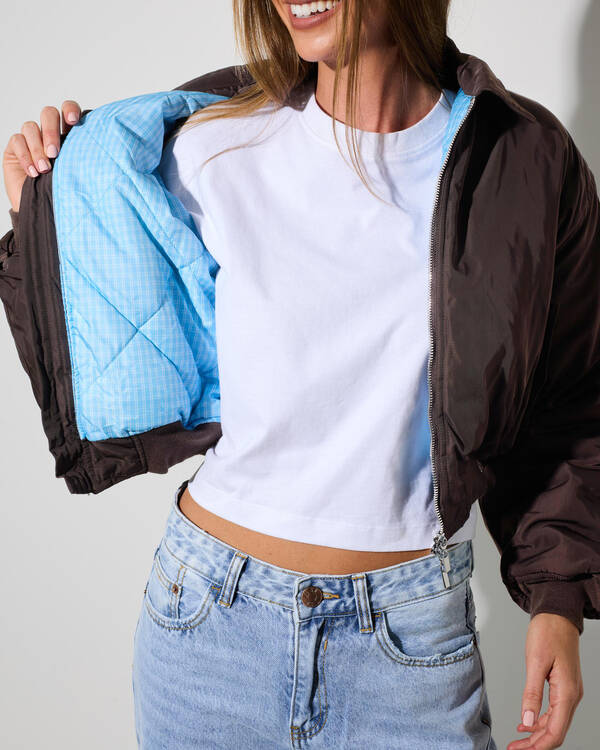Ava And Ever Status Bomber Jacket for Womens