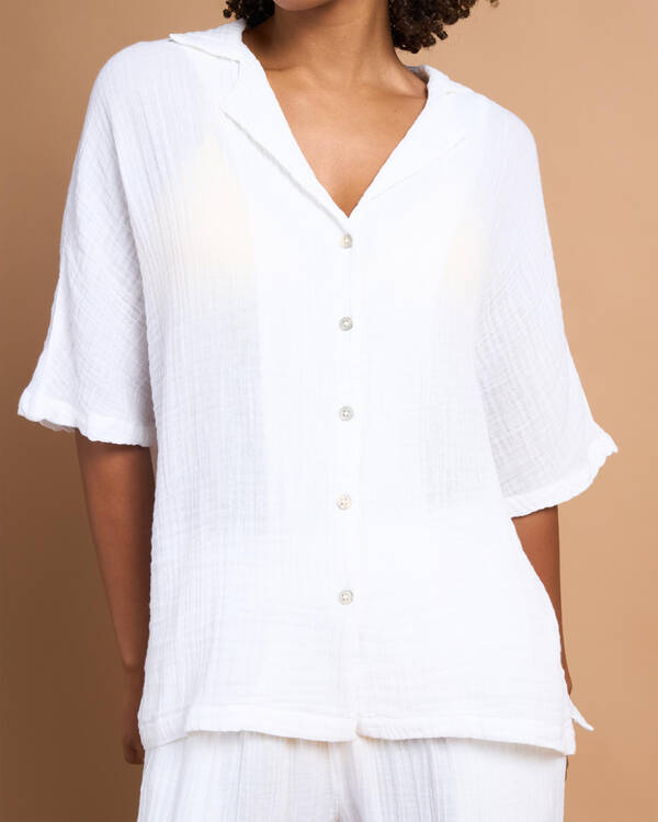 Rip Curl Premium Surf Short Sleeve Shirt for Womens