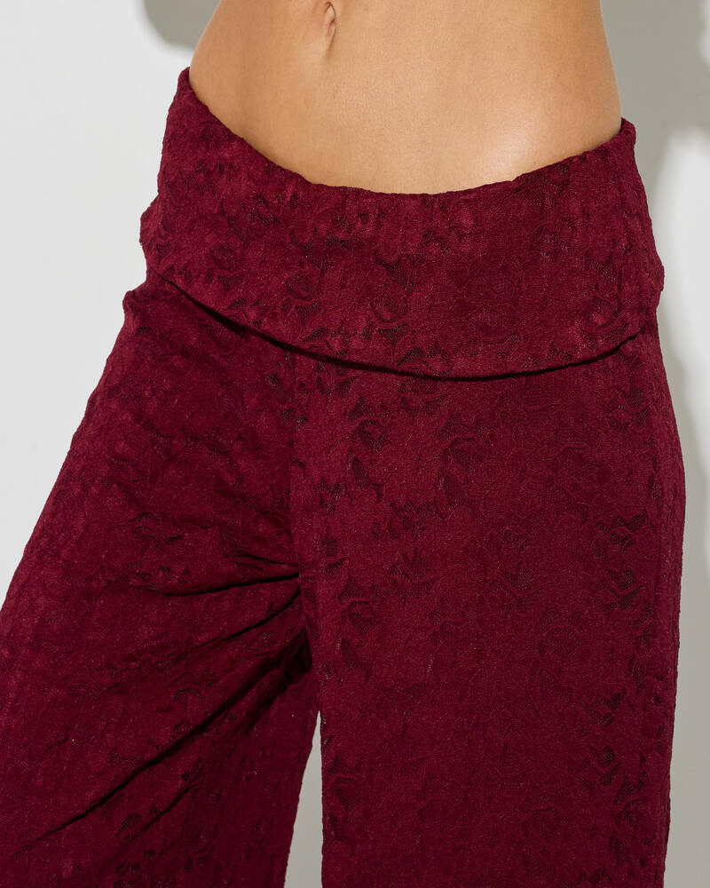 Mooloola Evie French Lace Pants for Womens