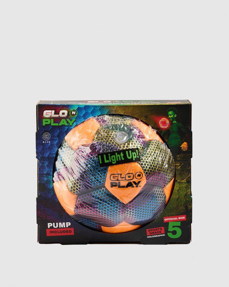 Get It Now Glo N Play LED USB-C Recharge Soccer Ball for Unisex