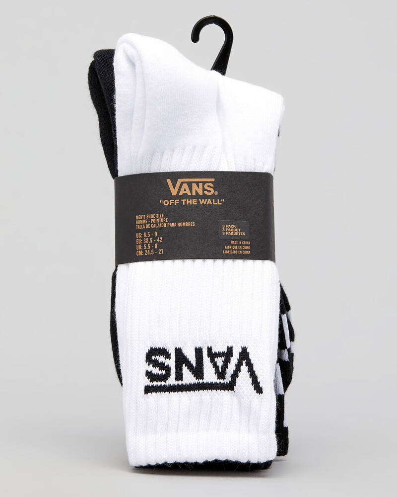 Vans Womens Classic Crew Sock Pack for Womens
