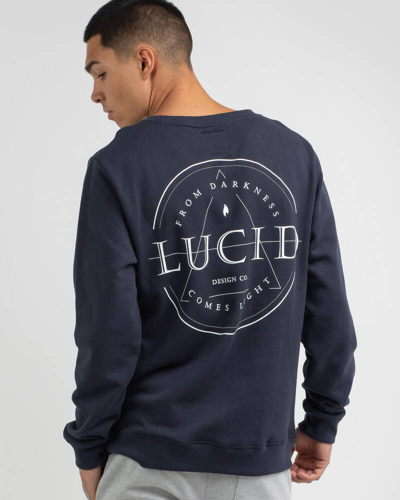 Lucid Visionary Crew Sweatshirt for Mens