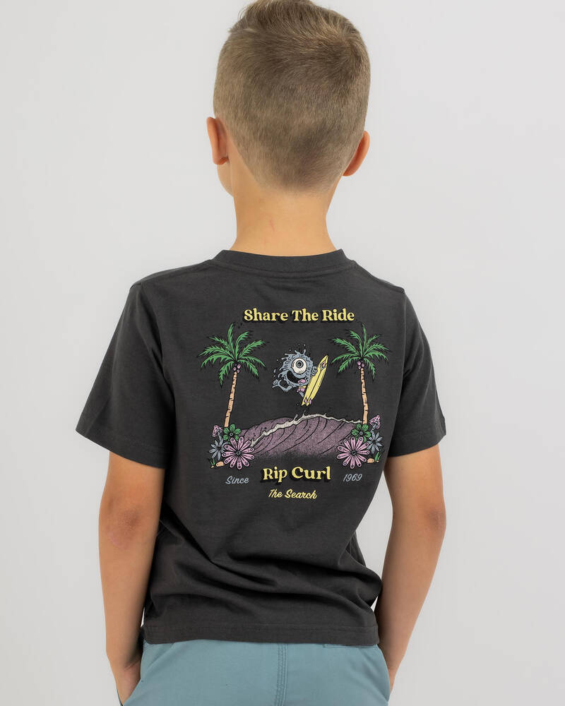 Rip Curl Shred Town Art T-Shirt for Mens