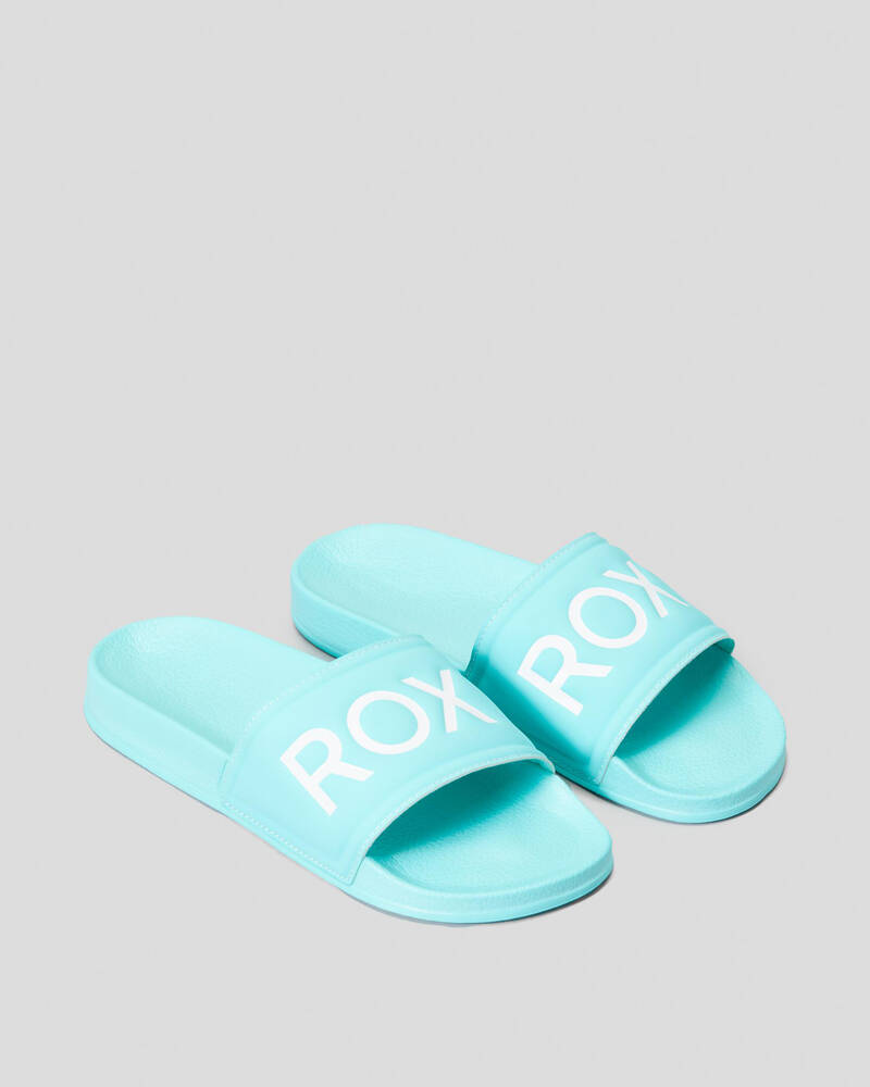 Roxy Girls' Roxy Slippy Slide Sandals for Womens