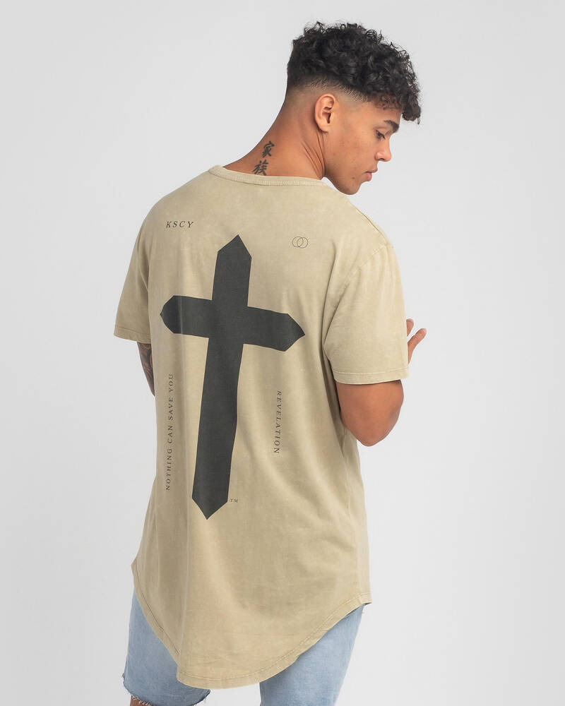 Kiss Chacey Saviour Dual Curved T-Shirt for Mens