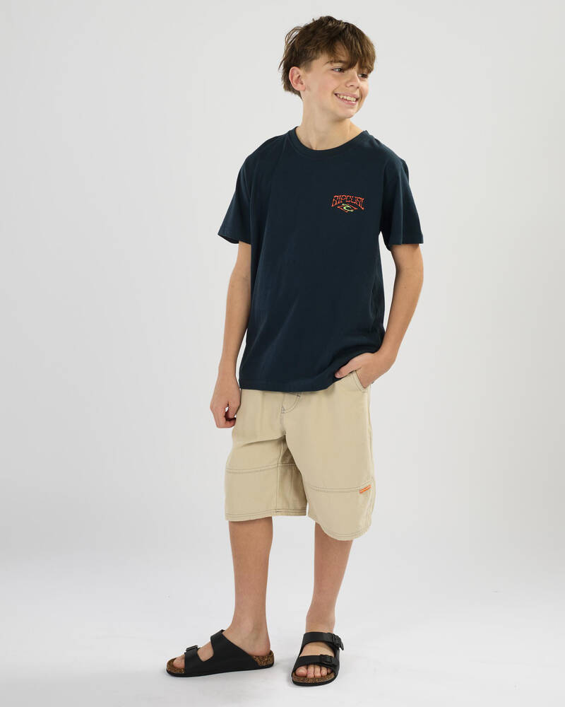 Rusty Boys' Slapon Panel Short for Mens