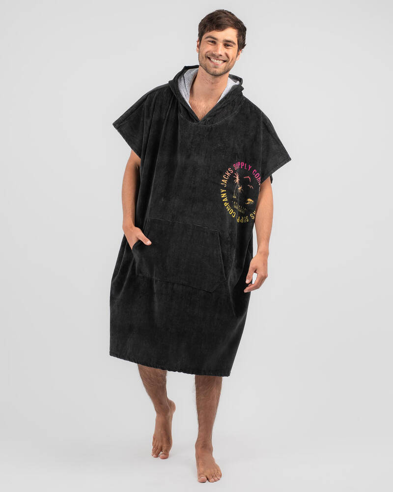 Jacks Hideaway Hooded Towel for Mens