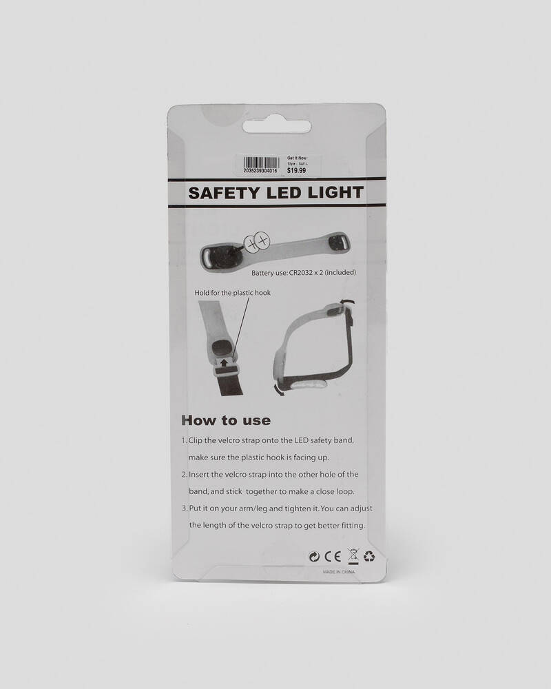 Get It Now Safety LED Sport Light for Unisex